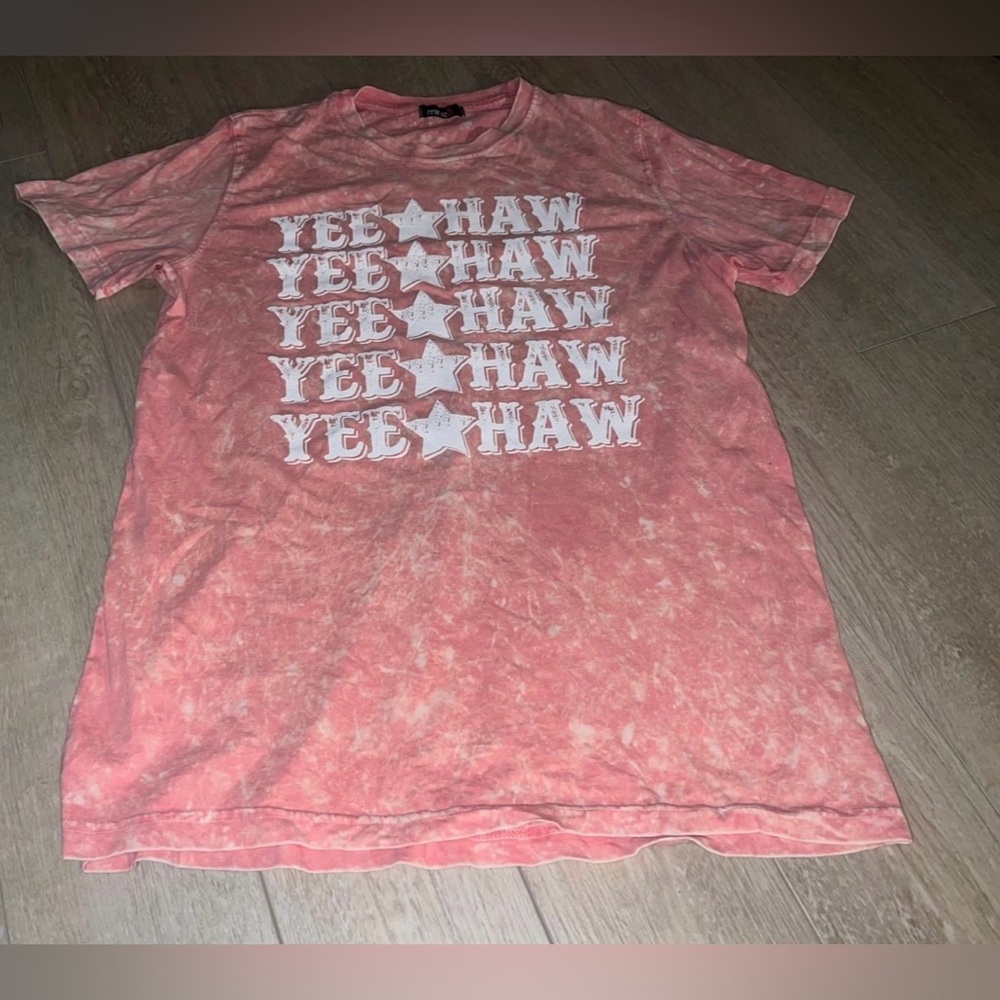 Woman's medium Yee Haw shirt